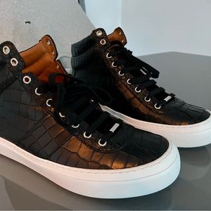 Mens Jimmy Choo High-Top Sneakers